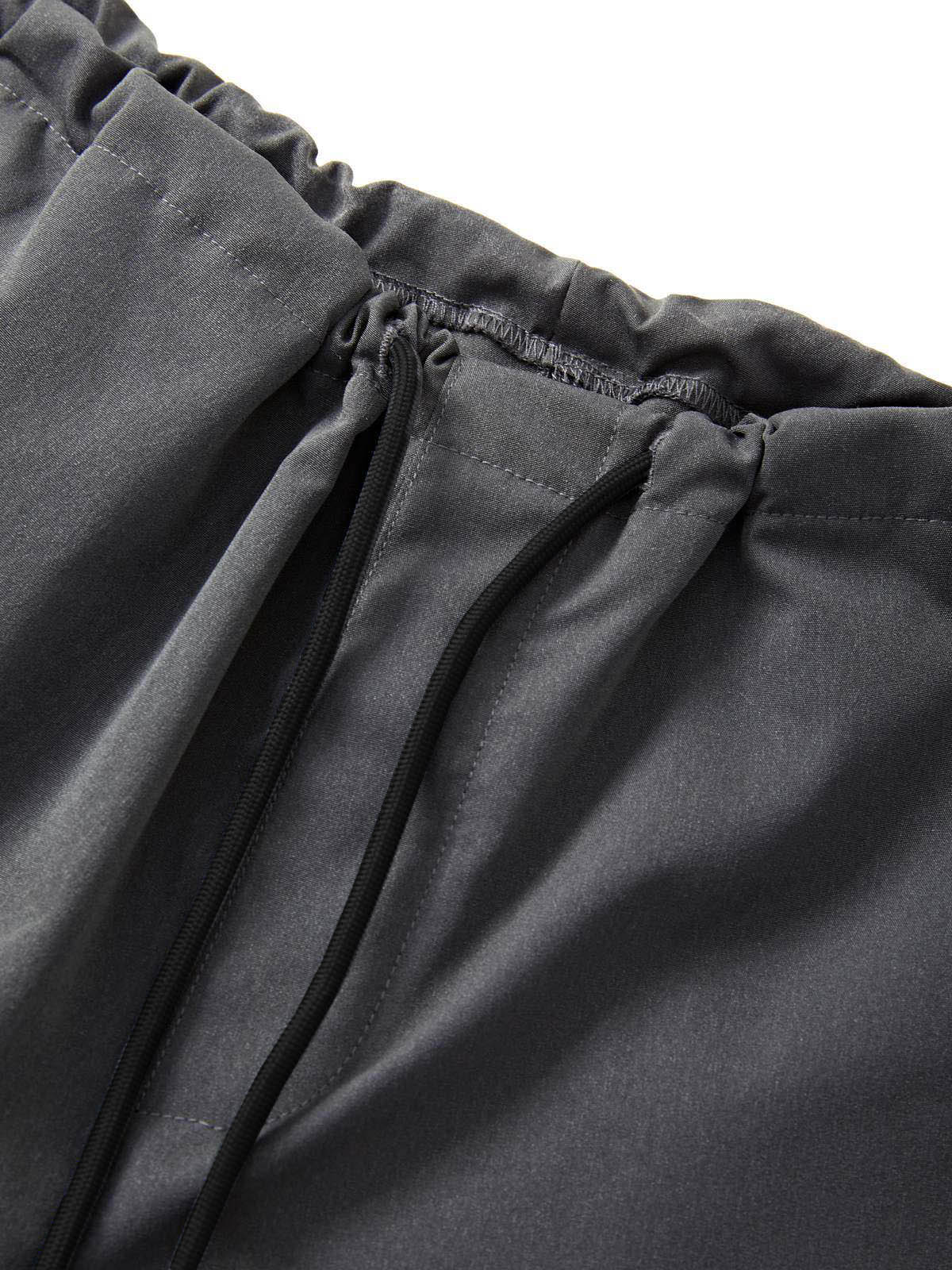 Drawstring Y2K Baggy Cargo Pants-6