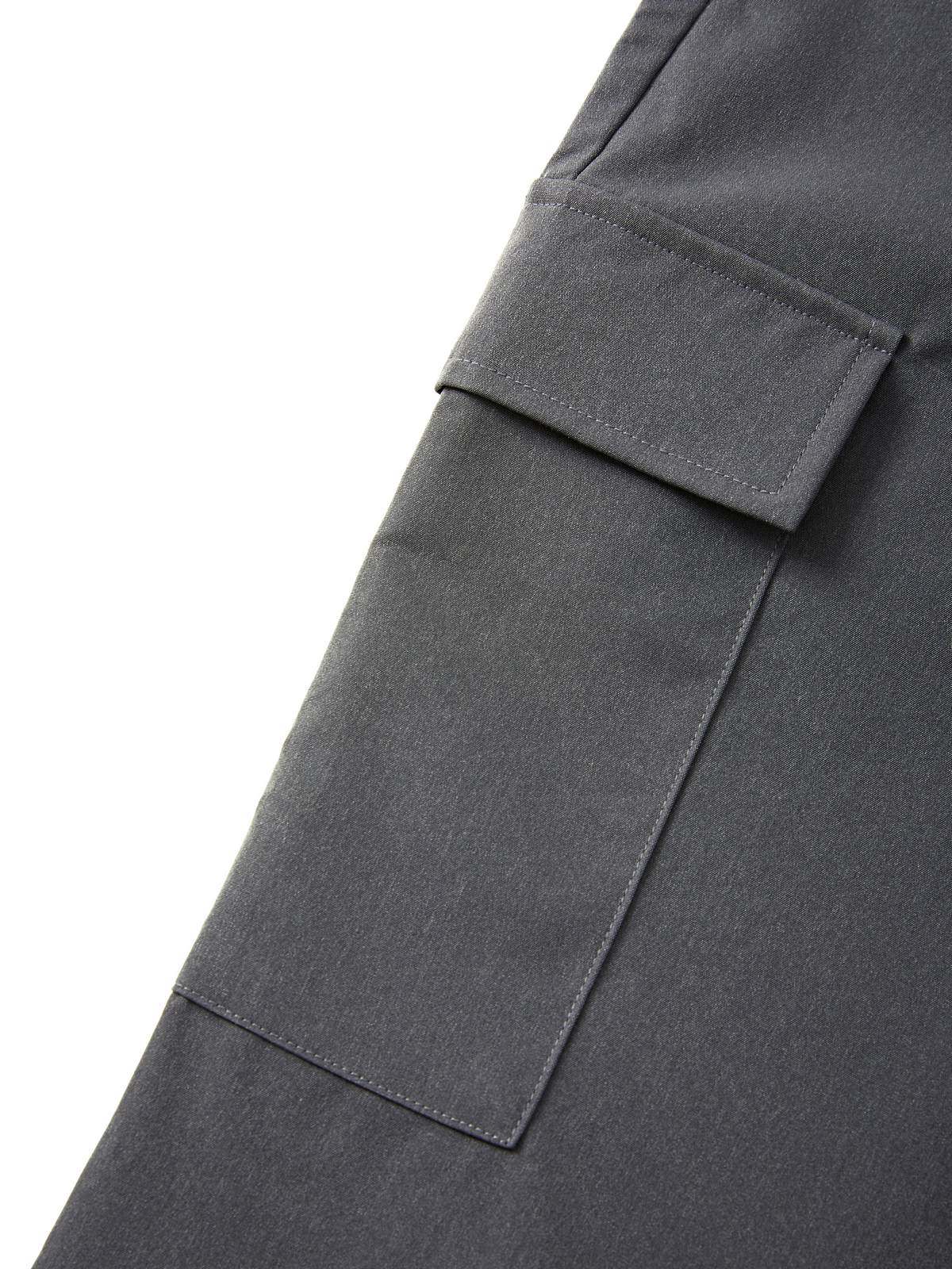 Drawstring Y2K Baggy Cargo Pants-8