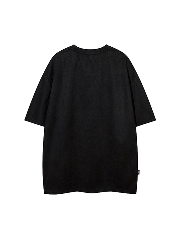 Men's Alphabet Graphic Short Sleeve Tee-1
