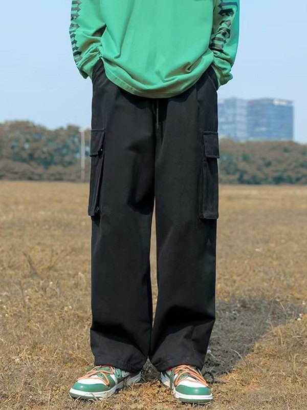 Men's Vintage Skate Leg Cargo Pants-1
