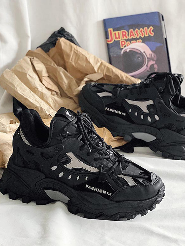Men's Mesh Platform Dad Shoes Sneakers-2